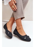 Síťované Baletky S Mašlí Černé model 21683025 - Boto