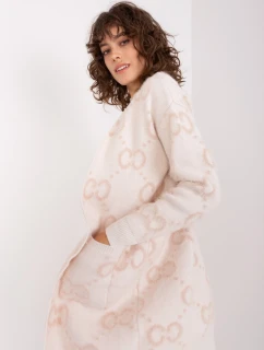 Sweter AT SW  beżowy model 19034328 - FPrice