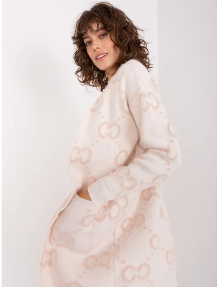 Sweter AT SW  beżowy model 19034328 - FPrice