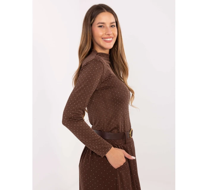 Bluzka IT BZ brązowy model 21441302 - FPrice Bluzka IT BZ brązowy model 21441302 - FPrice