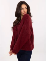 Jumper MI SW 0919.18 bordó Jumper MI SW 0919.18 bordó