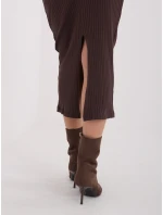 RV SD sukně A1067.84 tmavě hnědá