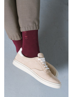 Ponožky model 18025919 Maroon - Steven