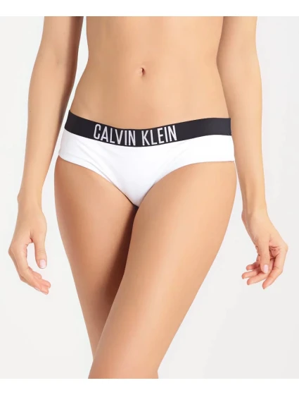 Spodní díl plavek KW0KW00221-100 bílá - Calvin Klein Spodní díl plavek KW0KW00221-100 bílá - Calvin Klein