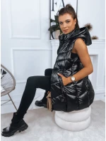 Dámská vesta MADANA černá FashionStreet TY2980
