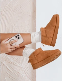 Dámské sněhule na platformě camel model 21992200 - Dstreet