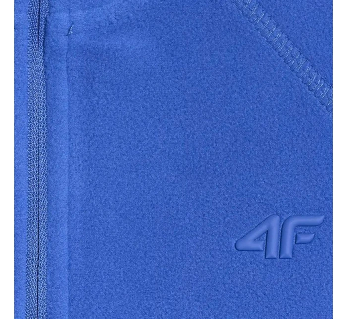 Chlapecká fleecová mikina 4F M058 cobalt 4FJWAW25UFLEM058 36S