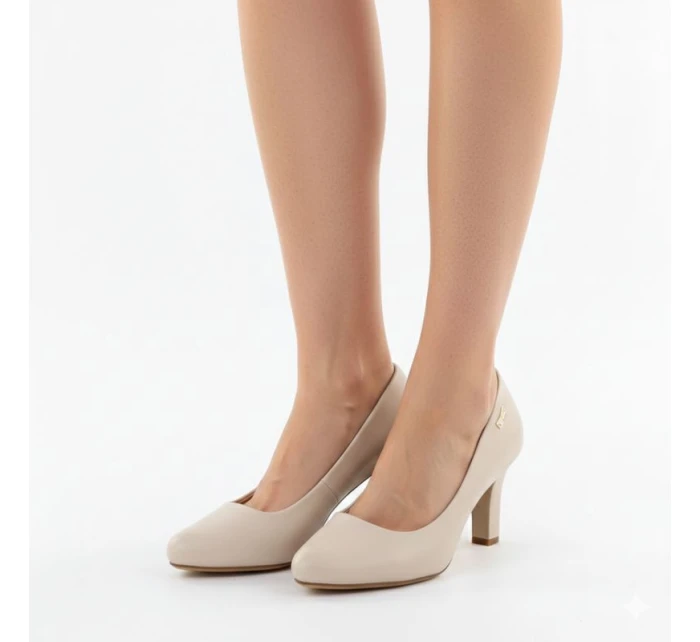 Dámské lodičky na podpatku s pásky Sergio Leone 1459