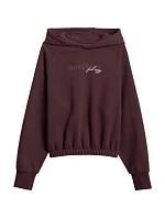 Dámská mikina 4F F2175 tmavě hnědá 4FWSS26TSWSF2175 80S