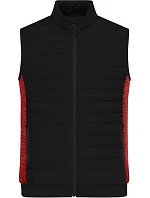 JN Pánská vesta s podšívkou 02. black/red melange model 22415286 - Daiber JN Pánská vesta s podšívkou 02. black/red melange model 22415286 - Daiber