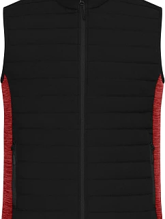 Daiber JN 1864 Pánská vesta s podšívkou 02.1864 black/red melange