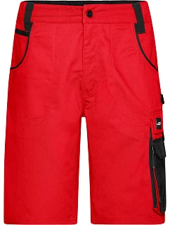 Daiber JN 835 (62) Pracovní kraťasy - Strong 02.835X red/black