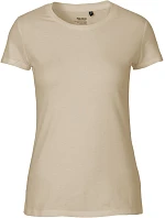 O Dámské tričko z bio bavlny sand model 22505635 - Neutral O Dámské tričko z bio bavlny sand model 22505635 - Neutral