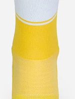 Mr. Socks L 05010 Sportovní ponožky "Ballersocks Light" 88.5010 yellow/white