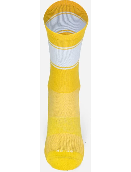 Mr. Socks L 05010 Sportovní ponožky "Ballersocks Light" 88.5010 yellow/white Mr. Socks L 05010 Sportovní ponožky "Ballersocks Light" 88.5010 yellow/white