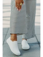 Dámské Tenisky SlipOn Big Star model 21693204 Bílé - Big Star Shoes Dámské Tenisky SlipOn Big Star model 21693204 Bílé - Big Star Shoes