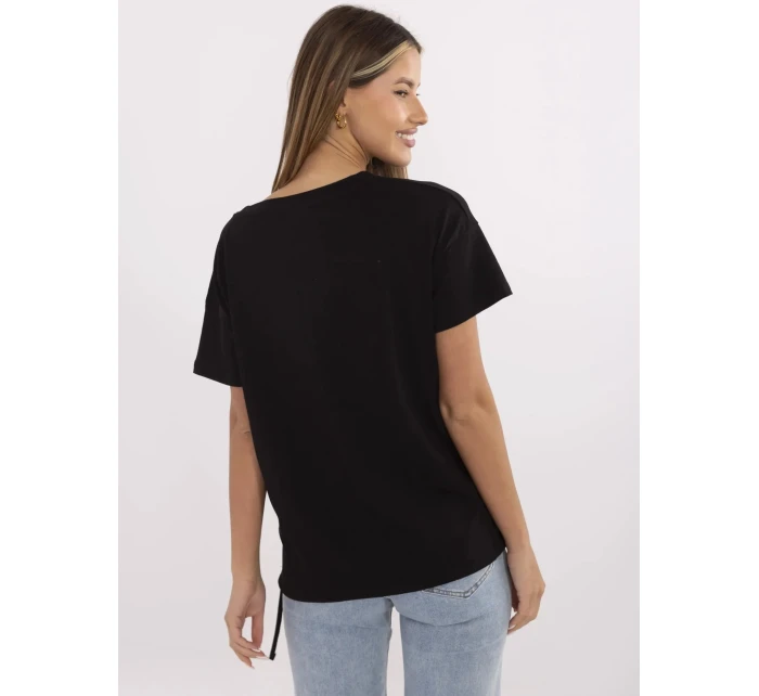 T shirt CLM TS model 21121864 czarny - FPrice T shirt CLM TS model 21121864 czarny - FPrice