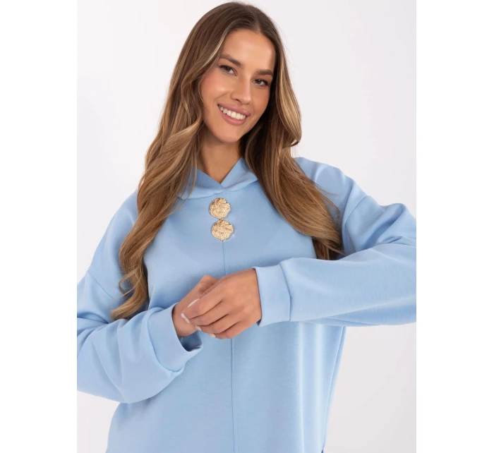 Mikina DHJ BL 20510.68 světle modrá