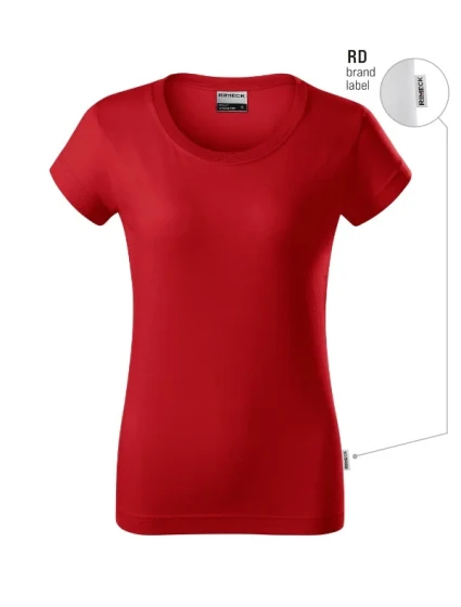 Resist tričko dámské červená 07 (brand label)