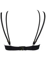 Dámská sexy podprsenka model 20189003 Červená s černou - Axami Dámská sexy podprsenka model 20189003 Červená s černou - Axami