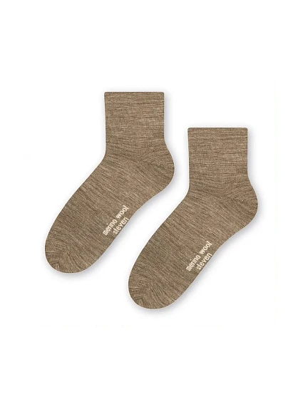 Ponožky nízké art.130 Natural Merino Wool - Steven