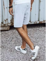 FashionStreet pánské světle šedé šortky SX2186 FashionStreet pánské světle šedé šortky SX2186