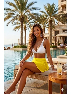 Vlastní D 98B Plážová sukně 4