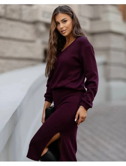 komplet ze bordowy model 21781253 - Moon