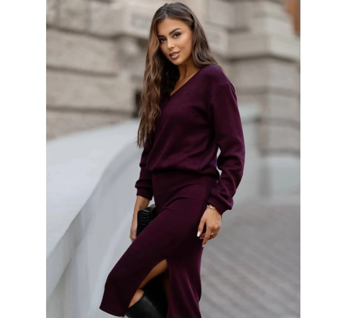 komplet ze bordowy model 21781253 - Moon