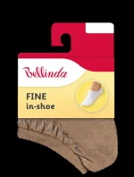 Dámské nízké ponožky FINE IN-SHOE SOCKS - BELLINDA - amber