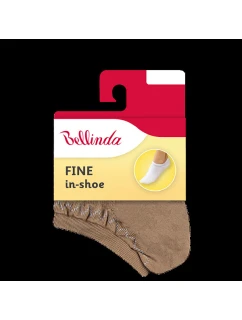 Dámské nízké ponožky FINE IN-SHOE SOCKS - BELLINDA - amber