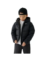 Chlapecká péřová bunda 4F M621 tmavě černá 4FJWAW25TDJAM621 20S Chlapecká péřová bunda 4F M621 tmavě černá 4FJWAW25TDJAM621 20S