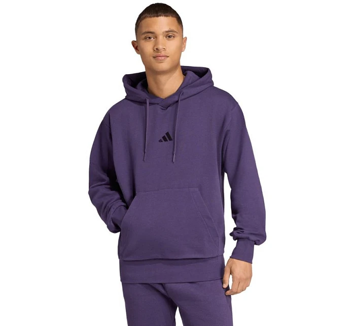 Pánská mikina adidas Essentials Feelcozy purple JX5661 pánské barvy