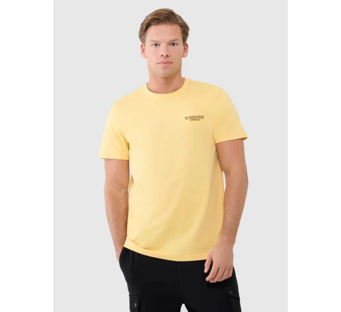 Pánské tričko s potiskem 4F 4FWSS25TTSHM1974- 4F 4FWSS25TTSHM1974-71S Pánské tričko s potiskem 4F 4FWSS25TTSHM1974- 4F 4FWSS25TTSHM1974-71S