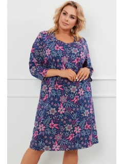 Italská móda Topana r.3/4 barva:print/grey