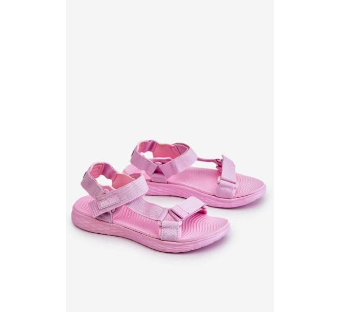 Dámské sandály Big Star model 21609167 Růžové - Big Star Shoes Dámské sandály Big Star model 21609167 Růžové - Big Star Shoes