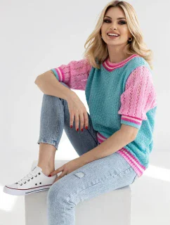 Svetr s krátkým rukávem  model 178641 PeeKaBoo