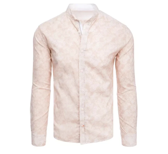 Pánská růžová košile FashionStreet DX2304