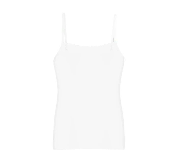 Feel of Modal Spaghetti Top - WHITE - TRIUMPH WHITE - TRIUMPH