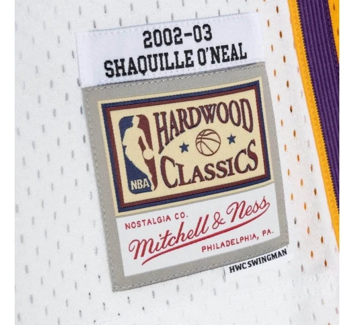 Mitchell & Ness Los Angeles Lakers NBA Shaquille O'Neal M tričko SMJY4442-LAL02SONWHIT pánské