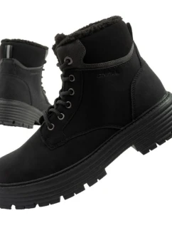 Boty O'neill winter trappers dámské kotníkové boty zateplené módní černé dámské