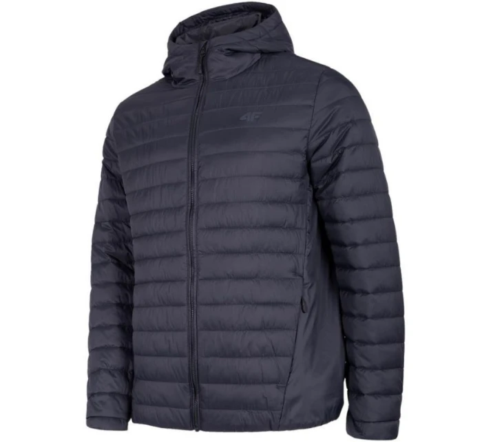 Pánská bunda H4L22-KUMP003 tmavě modrá - 4F