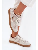 Dámské tenisky Daniel Lopez Just Dare SS2D4032 Zvířecí vzor Béžové Dámské tenisky Daniel Lopez Just Dare SS2D4032 Zvířecí vzor Béžové