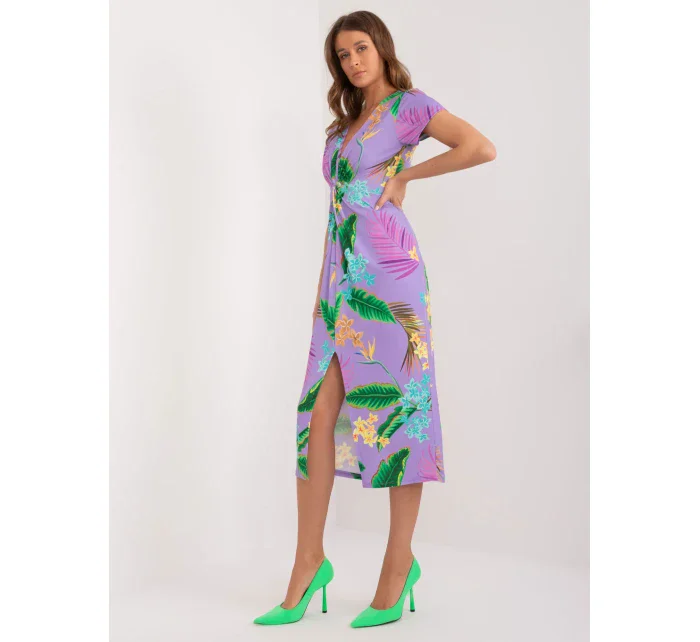Sukienka DHJ SK  fioletowy model 20095052 - FPrice