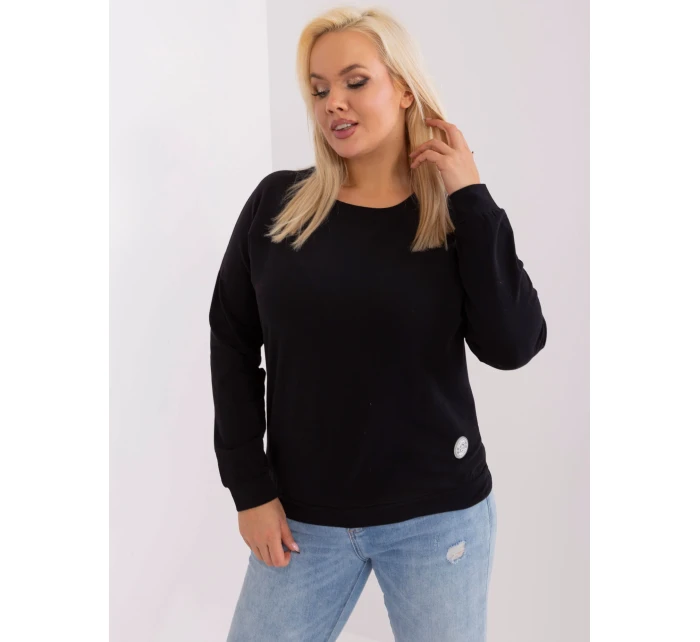 Bluzka RV BZ model 19349323 czarny - FPrice Bluzka RV BZ model 19349323 czarny - FPrice