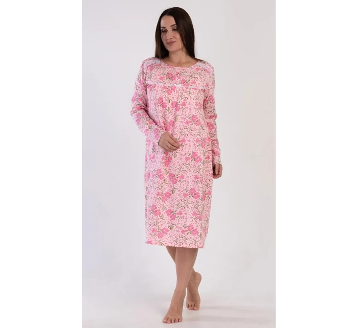 Dámská noční košile s dlouhým rukávem model 20699796 - Vienetta