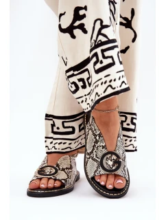 Ploché sandály s ozdobou vzor model 21685693 - Boto