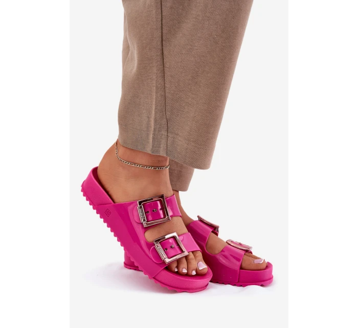 Dámské Hladké Voňavé Pantofle ZAXY Růžové NN285093 Dámské Hladké Voňavé Pantofle ZAXY Růžové NN285093