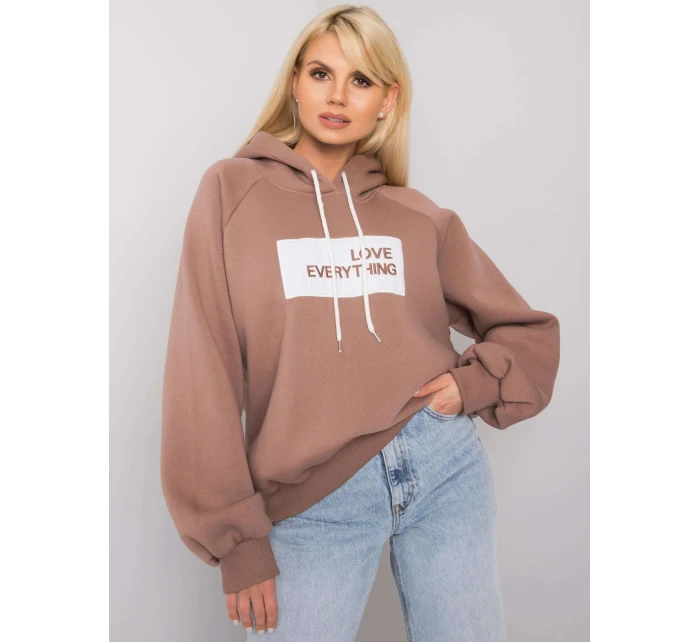 Mikina EM BL 651/2.41X hnědá