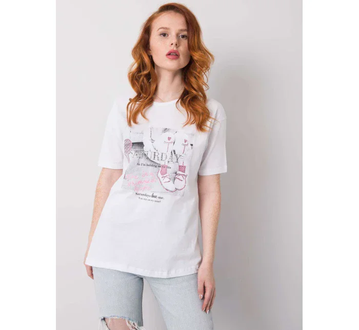 Tričko HB TS 3048.31P bílá